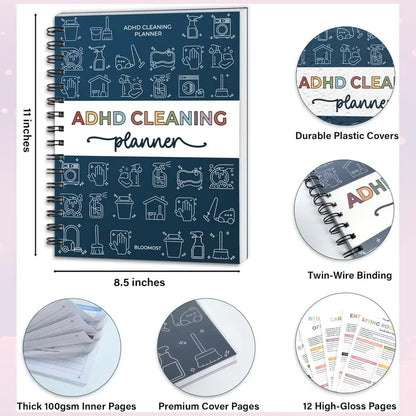 TOLVETA™ - ADHD Cleaning Planner