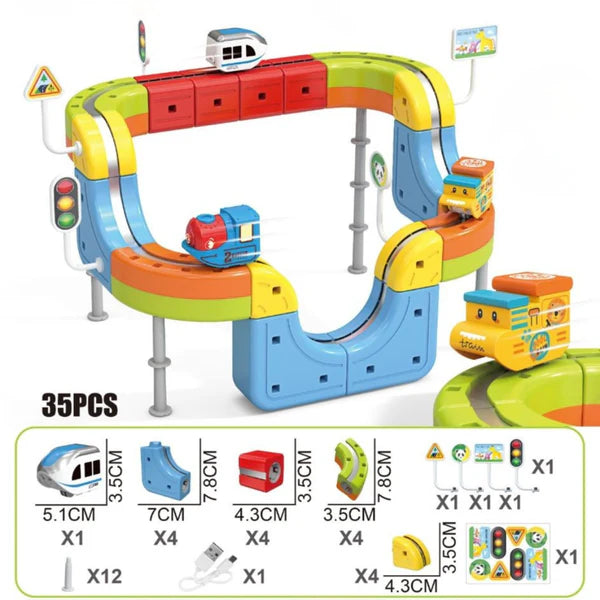 BrightRail™ Magnetic Train Set (Limited Edition)