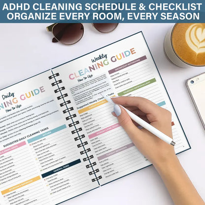 TOLVETA™ - ADHD Cleaning Planner